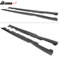 2016-2024 Chevy Camaro A Style Matte Black Side Skirts ABS