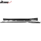 2016-2024 Chevy Camaro Ikon Style Side Skirts Rocker Panel PP