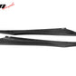 2020-25 Corvette C8 Stingray/Z51 Side Skirts Carbon Fiber Rocker Panel