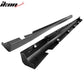 2011-2023 Dodge Charger SRT Style Unpainted Side Skirts Rocker Panels
