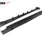 2011-2024 Dodge Durango Side Skirts 21+ Hellcat Style Rocker Panel PP