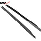 2024-2025 Ford Mustang OE Style 2PCS Side Skirts Panel Carbon Fiber CF