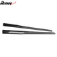 2024-2025 Ford Mustang IKON Style Side Skirts Add on ABS