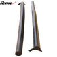 Fits 01-03 Honda Civic PP Front + Rear Bumper Lip + Side Skirts