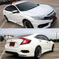 2016-2021 Honda Civic Sedan AVS Style Unpainted Side Skirt Splitter PP