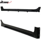 2016-2021 Honda Civic Sedan 10th Gen Mugen Mug Unpainted Side Skirt PP