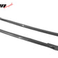 2022-2025 Honda Civic 11th Type R Side Skirts Rocker Panel Matte Black