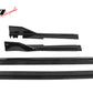 2022-2025 Honda Civic 11th Type R Side Skirts Rocker Panel Matte Black