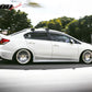 2012-2015 Honda Civic Sedan Side Skirts Extention JDM Mug Style Black