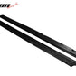 2000-2009 Honda S2000 AP1 AP2, DF Style Side Skirts PU Unpainted Black
