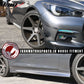 2014-2023 Infiniti Q50 Unpainted Side Skirts Rocker Panel ABS