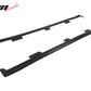 2001-2011 BMW 3-Series E46 M3 Side Skirts UL Style PU Unpainted Black