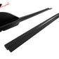 2022-2025Â SubaruÂ WRX D Style Matte Black Side Skirts Extensions 4PCS