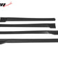 2025-Up Toyota Camry SE XSE TRD Style Side Skirts Lip Matte Black PP