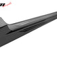 2019-2025 Toyota Corolla M Style Matte Black Side Skirts Rocker Pannel