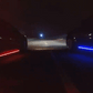Universal 77.5" Type 1 Side Skirts Lighting Step Extension Aluminum