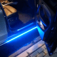 Universal 77.5" Type 1 Side Skirts Lighting Step Extension Aluminum