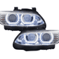 BMW 3-series E92 / E93- Chrome LED Headlights Upgrade (2006-2010) - For AFS Models