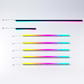BMW 5 Series F10 / F11 / F18 Interior 64-Color Rainbow Symphony LED Ambient Light Kit 2010 - 2018