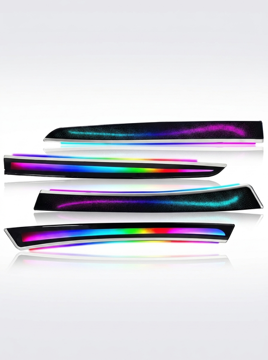 BMW 5 Series F10 / F11 / F18 Interior 64-Color Symphony Rainbow LED Ambient Light Bar Kit 2010 - 2017