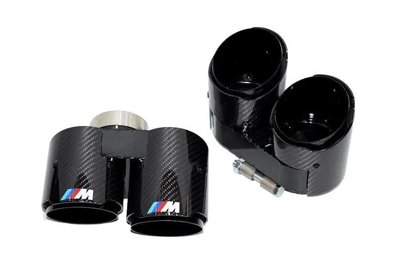BMW 3/4 Series G20/G21 G22 G26 Carbon Fiber Dual Muffler Tips (2019+)