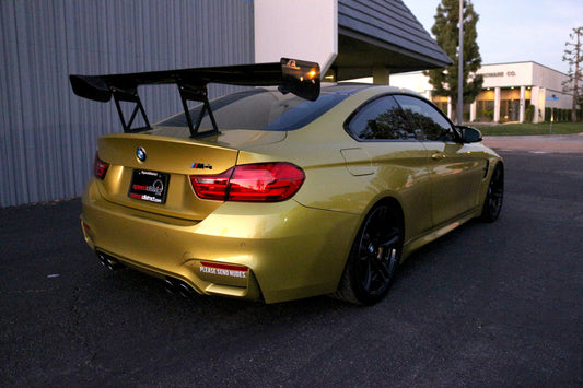 BMW F82 M4 GTC300 Carbon Fiber Adjustable Wing