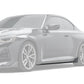 Adro BMW G42 M240i Carbon FIber Side Skirt