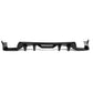 2015-2017 Ford Mustang Quad Fin Rear Diffuser - Matte Black