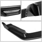 2015-2017 Ford Mustang Quad Fin Rear Diffuser - Matte Black