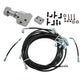 Interior Brake Line Tuck Kit Prop Valve for Honda Civic EG Del Sol Acura Integra
