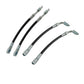 Interior Brake Line Tuck Kit Prop Valve for Honda Civic EG Del Sol Acura Integra