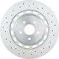 Brembo OE Brembo 15-18 Porsche Macan Front Grooved UV Coated Rotor 09.D174.53