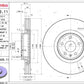 Brembo OE Brembo 20-21 Cadillac CT5/16-19 Cadillac CT6/14-15 Cadillac CTS/16-21 Camaro Front UV Coated Rotor 09.D423.11