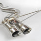 Berk Technology BMW 135i 08-up Axleback Race Exhaust