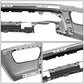 2022-2025 Chevrolet Silverado 1500 Front Bumper Cover Chrome Steel