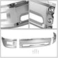 2009-2012 Dodge Ram 1500 Chrome Front Bumper Cover w/ Fog Lamp Cutouts