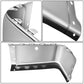 07-14 Chevrolet Silverado GMC Sierra Rear Bumper Cover Chrome Left