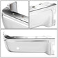 09-14 Ford F-150 Fleetside Rear Bumper Cover w/ Sensor Holes Chrome