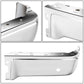 2009-2014 Ford F-150 Rear Bumper Cover - Chrome with Sensor Holes