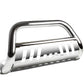 2002-2009 Dodge Ram 3" Chrome Bull Bar - Mega Cab Extended Crew