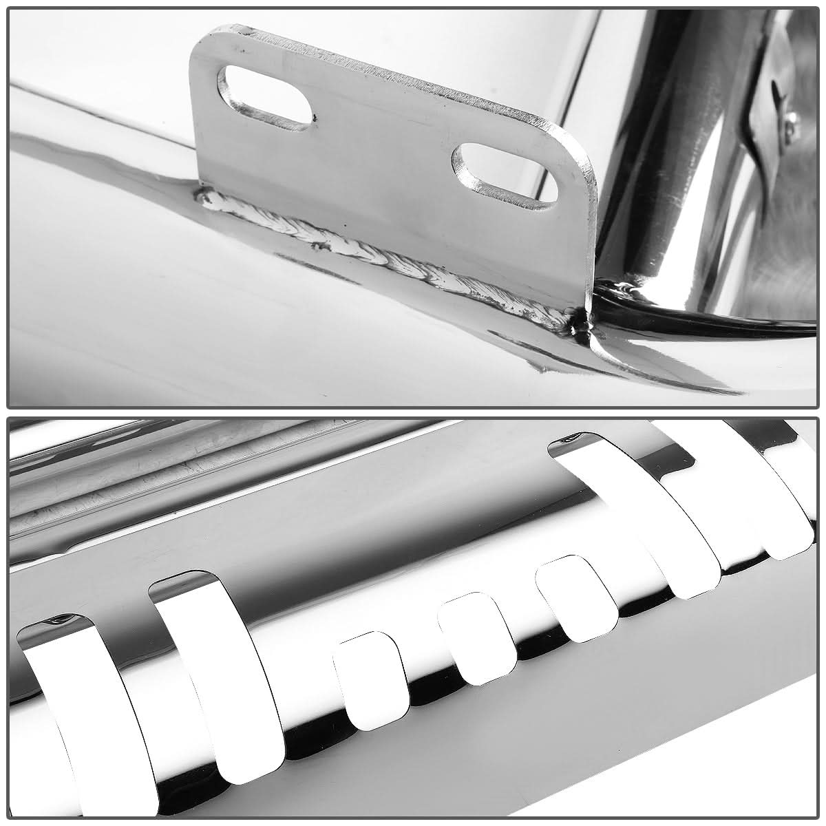 2002-2009 Dodge Ram 3" Chrome Bull Bar - Mega Cab Extended Crew