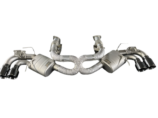SPDZ1 Corvette C8 Stingray (AFM/NPP) X-pipe Exhaust System Ultra Edition