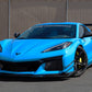 Chevrolet Corvette C8 Z06, E Ray, ZR1, Grand Sport Carbon Fiber Front Splitter/ Airdam/ Lip