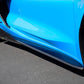Chevrolet Corvette C8 Z06/ E Ray/ ZR1/ Grand Sport Carbon Fiber Side Rocker Extensions/ Side Skirts