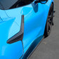 Chevrolet Corvette C8 Z06/ E Ray/ ZR1/ Grand Sport Carbon Fiber Side Rocker Extensions/ Side Skirts