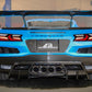 Chevrolet Corvette C8 Z06, ERAY, ZR1, Grand Sport Carbon Fiber Rear Diffuser