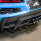 Chevrolet Corvette C8 Z06, ERAY, ZR1, Grand Sport Carbon Fiber Rear Diffuser