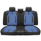 Drive Series Full Set Seat Covers - Black/Dark Blue