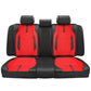 Drive Series Full Set Seat Covers - Black/Red
