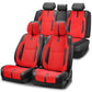 Drive Series Full Set Seat Covers - Black/Red